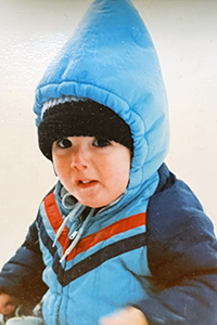 Ben C as a child