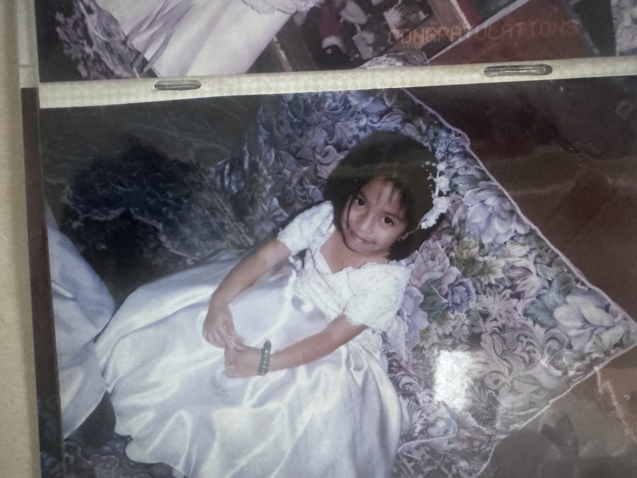 Chantal B as a child