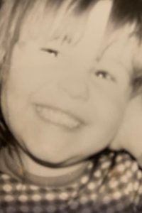 Charity V as a child