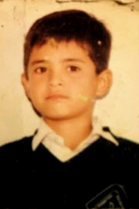 Santi A as a child