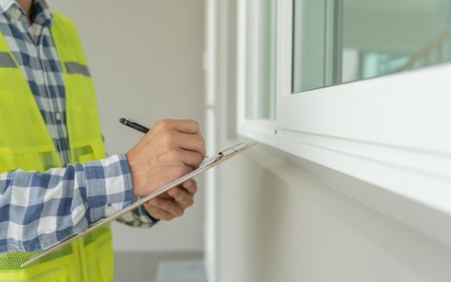 person inspection a property